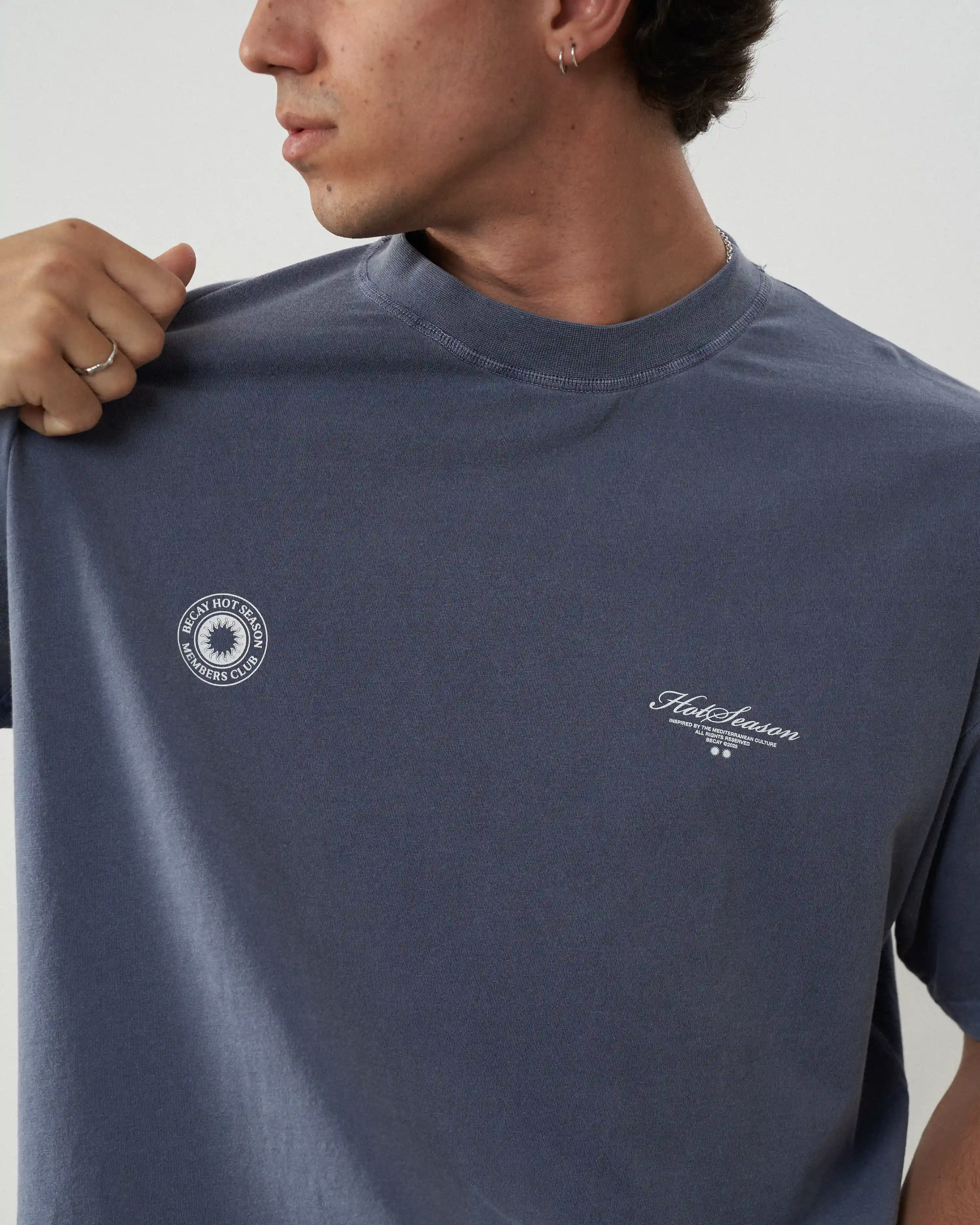 Hot Badge T-Shirt Dark - Image 5