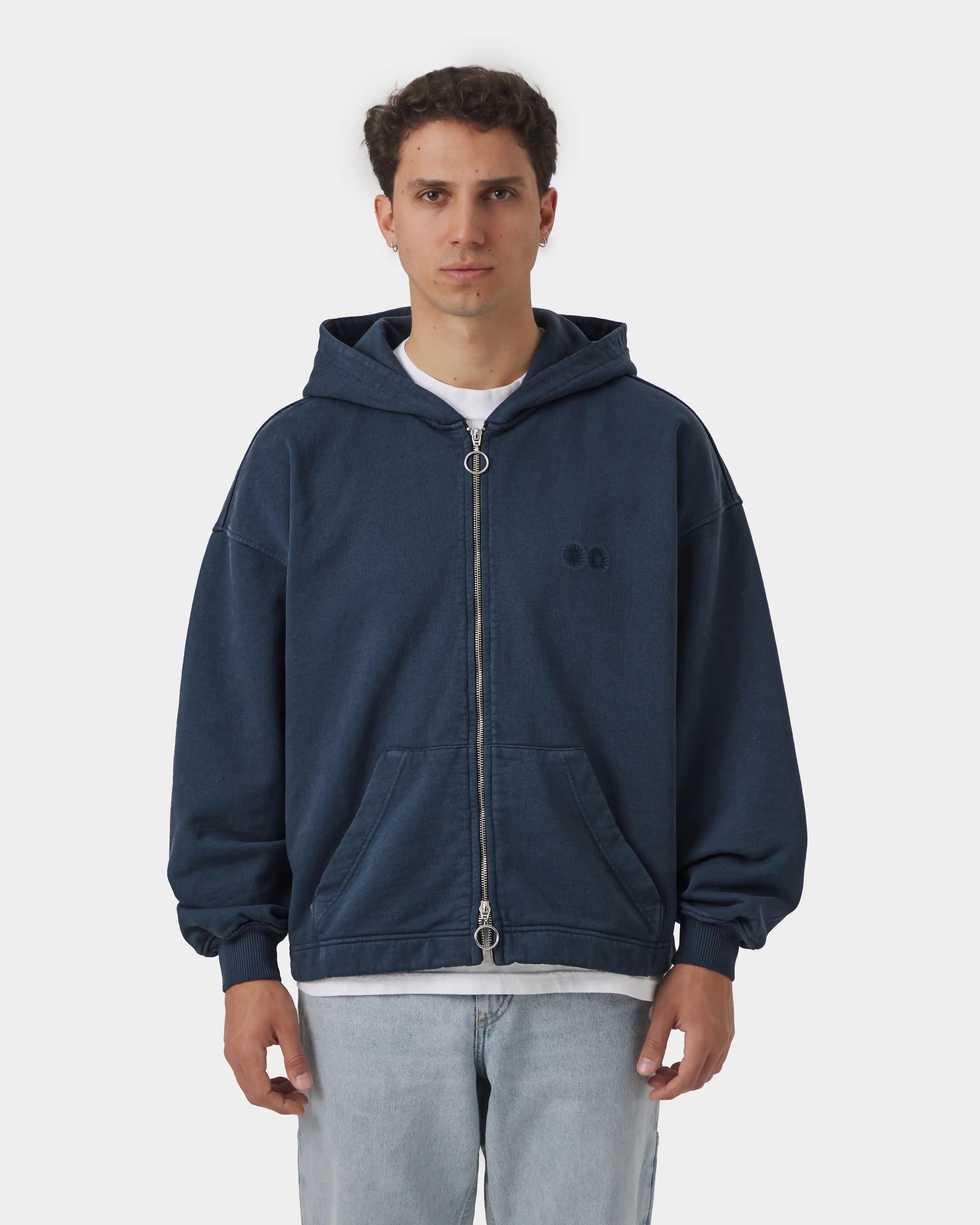 Patch Full Zip Navy - Image 5